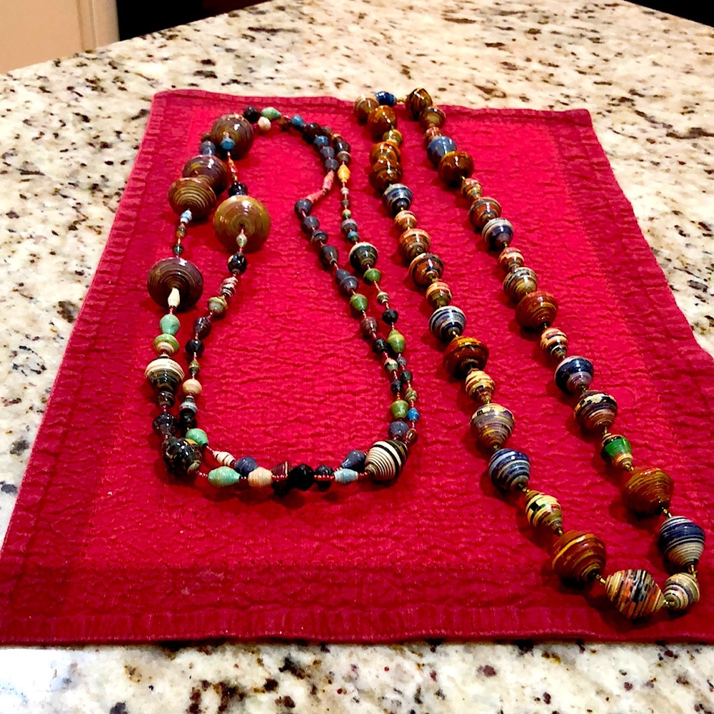 Two stunning necklaces from Africa